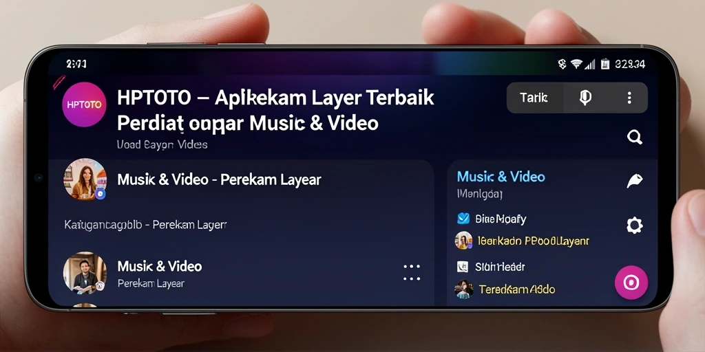 Tampilan antarmuka HPTOTO yang sederhana dan fungsional.