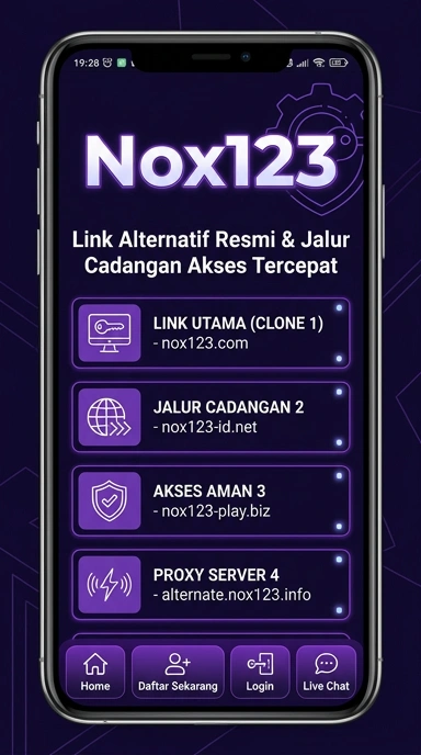 Temukan Link Alternatif nox123 untuk Android