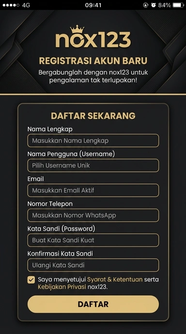 Panduan Lengkap Buat Akun Nox123 untuk Android